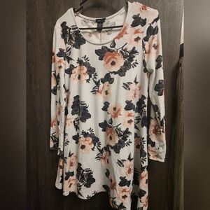 Medium flower print dress